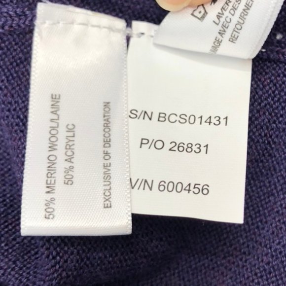 Cutter & Buck Men's Douglas V-Neck Washable Wool - Picture 5 of 7